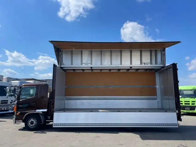 日野 レンジャー 中型/増トン ウイング ベッド TKG-FD9JLAAの中古トラック画像5