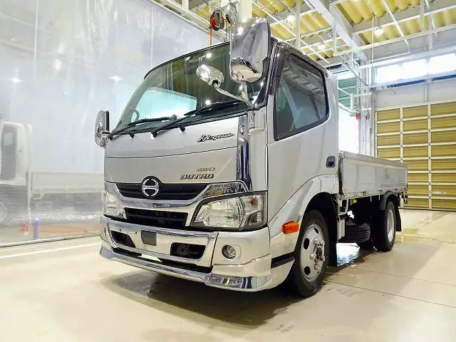 日野 デュトロ 小型 平ボディ アルミブロック TKG-XZC675Mの中古トラック画像1