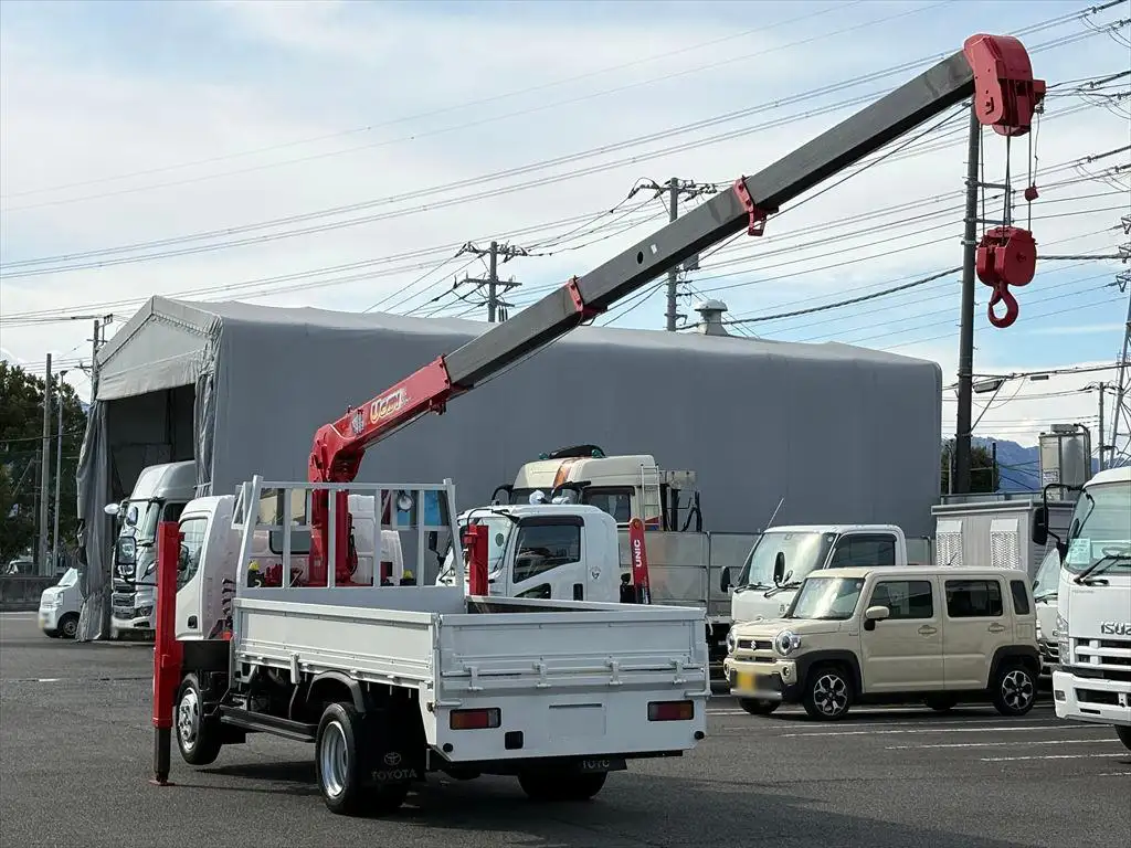 日野 デュトロ 小型 車両重機運搬 4段クレーン ラジコンの中古トラック画像7