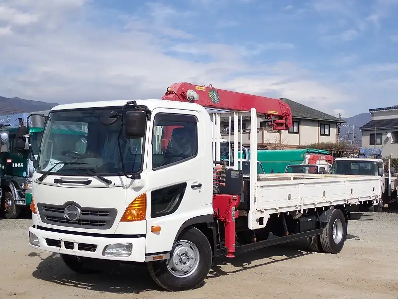 日野 レンジャー 中型/増トン クレーン付 4段 ラジコンの中古トラック画像1