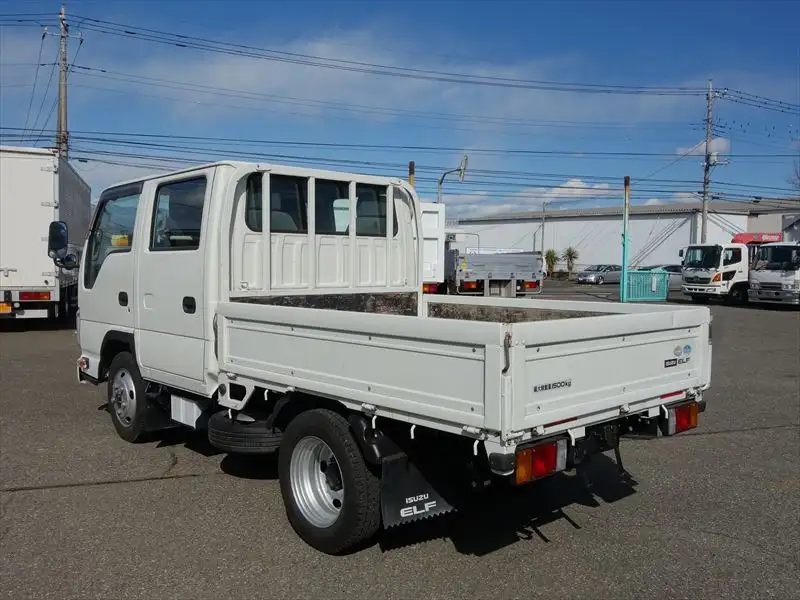 いすゞ エルフ 小型 平ボディ Wキャブ TKG-NHS85Aの中古トラック画像5