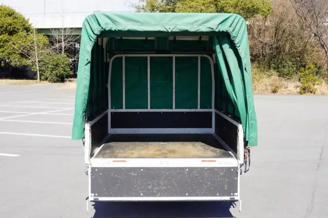 日産 アトラス 小型 平ボディ Wキャブ 幌の中古トラック画像6