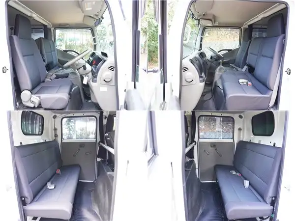日産 アトラス 小型 平ボディ Wキャブ 幌の中古トラック画像10