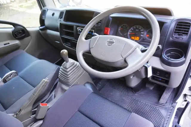 日産 アトラス 小型 平ボディ Wキャブ 幌の中古トラック画像13