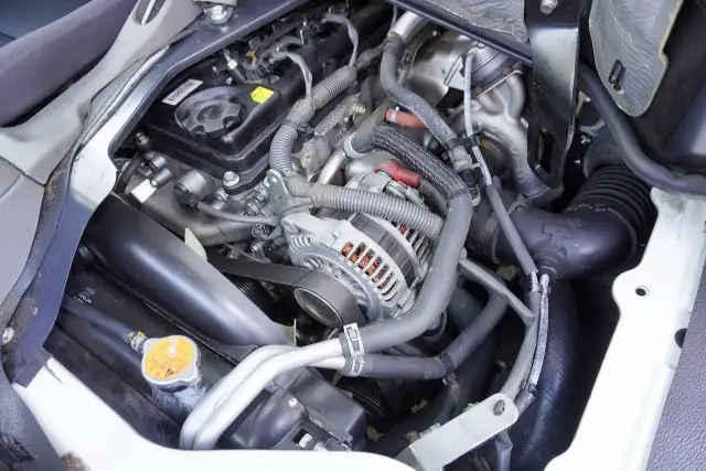 日産 アトラス 小型 平ボディ Wキャブ 幌の中古トラック画像19