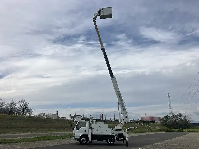 日産 アトラス 小型 高所・建柱車 高所作業車 電工仕様の中古トラック画像6