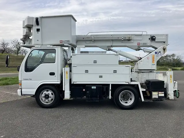 日産 アトラス 小型 高所・建柱車 高所作業車 電工仕様の中古トラック画像4
