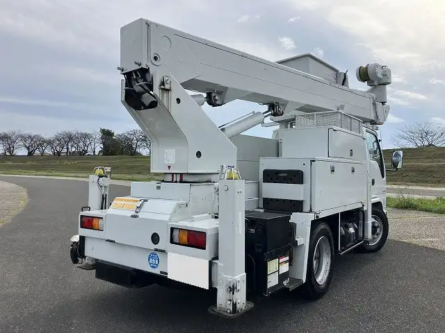 日産 アトラス 小型 高所・建柱車 高所作業車 電工仕様の中古トラック画像2