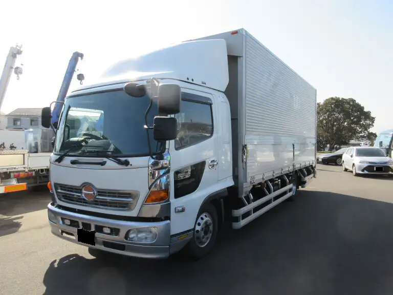 日野 レンジャー 中型/増トン ウイング パワーゲート エアサスの中古トラック画像1