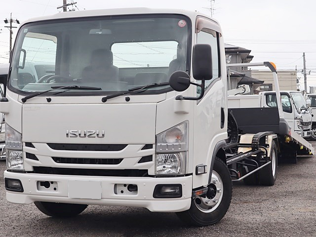 いすゞ エルフ 小型 車両重機運搬 ラジコン ウインチ の中古トラック【車両No.163686】
