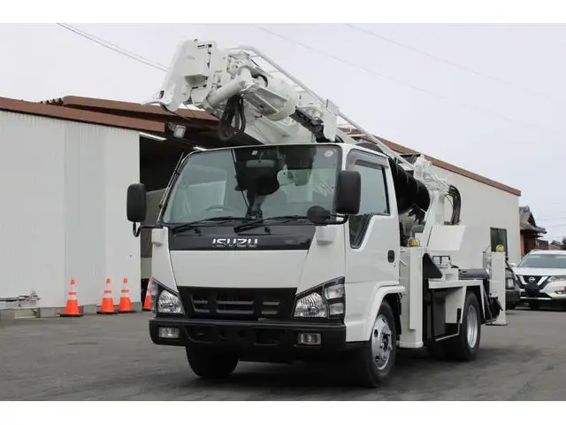 いすゞ エルフ 小型 高所・建柱車 建柱車 の中古トラック画像1