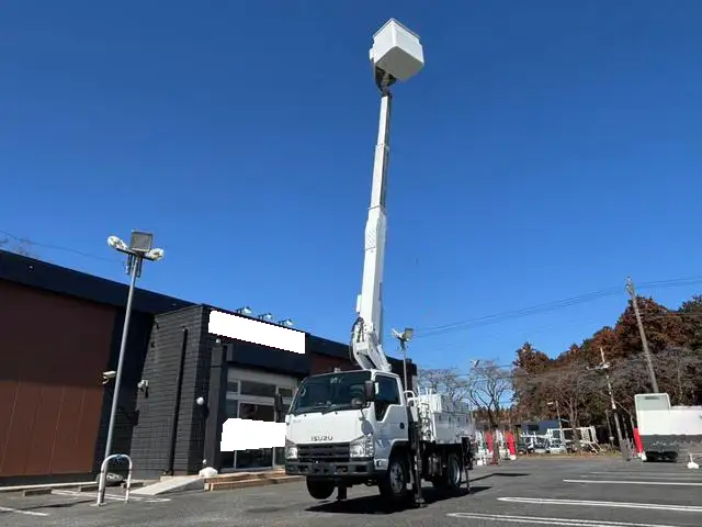 いすゞ エルフ 小型 高所・建柱車 高所作業車 電工仕様の中古トラック画像4