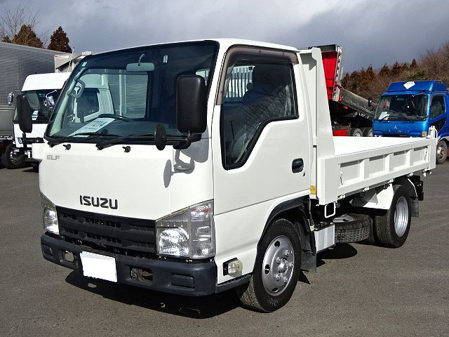 いすゞ エルフ 小型 ダンプ 10尺 TKG-NJR85AD