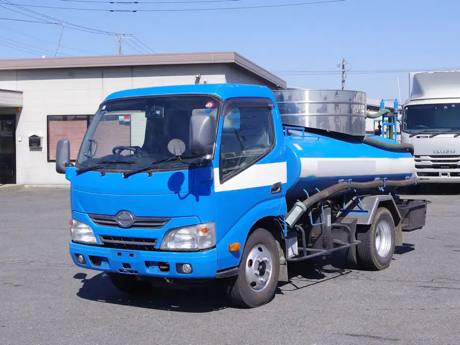 日野 デュトロ 小型 タンク車 バキューム TKG-XZU600Eの中古トラック画像1