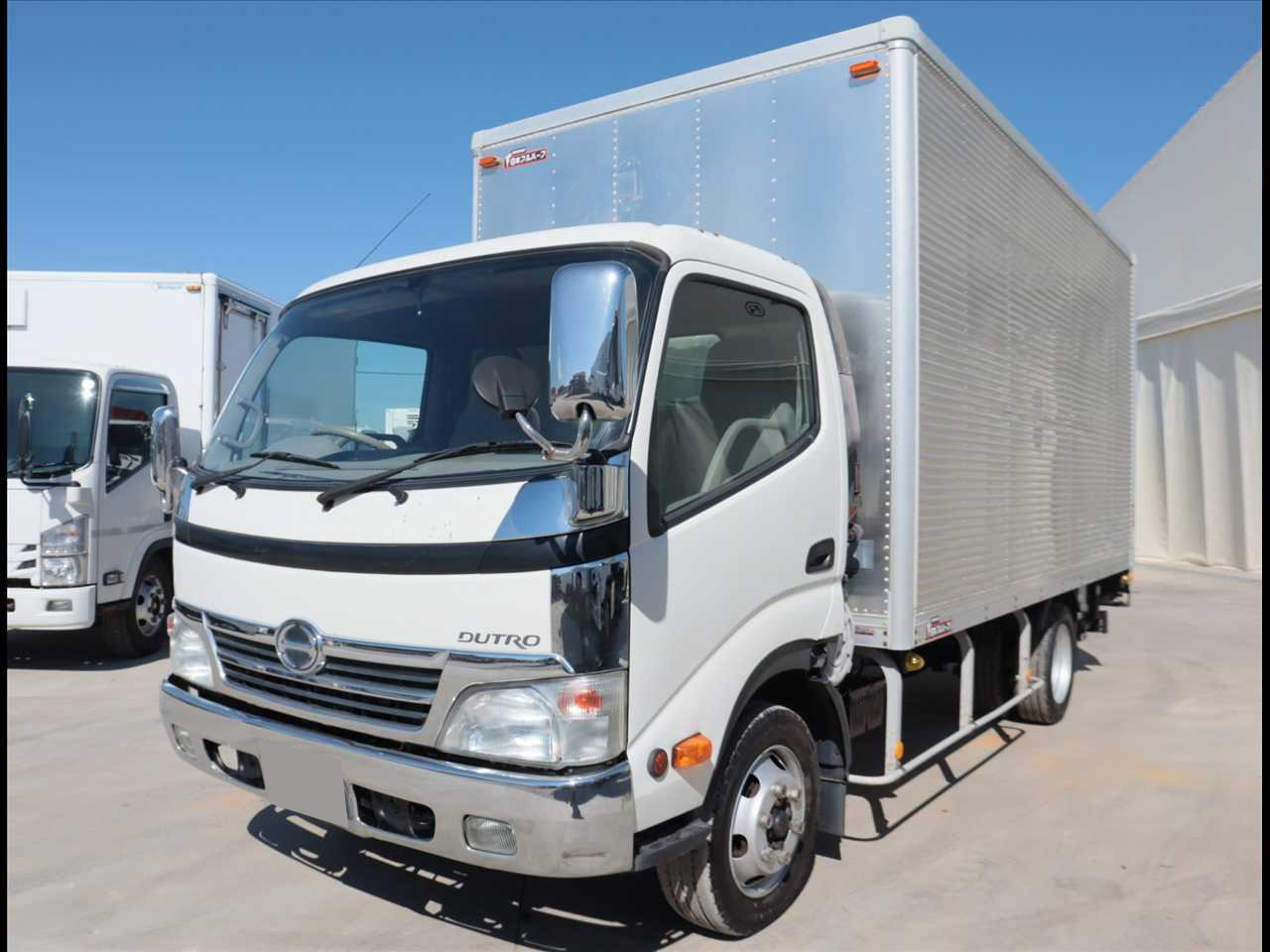 日野 デュトロ 小型 アルミバン パワーゲート 床鉄板｜画像1