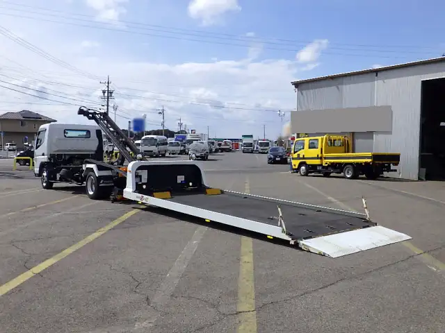 三菱 キャンター 小型 車両重機運搬 ラジコン ウインチの中古トラック画像4