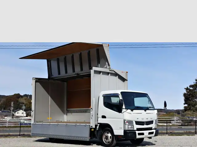 三菱 キャンター 小型 ウイング TKG-FEB50 H26｜画像1