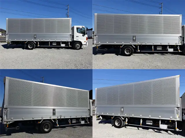 日野 レンジャー 中型/増トン ウイング パワーゲート TKG-FC9JKAAの中古トラック画像3
