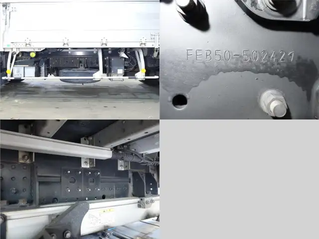 三菱 キャンター 小型 ウイング パワーゲート TKG-FEB50の中古トラック画像16