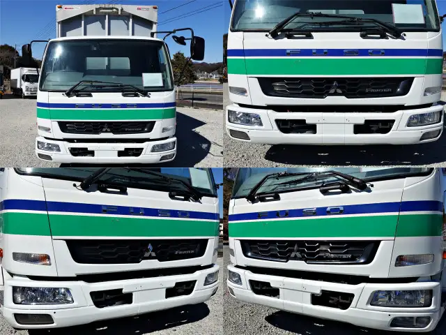 三菱 ファイター 中型/増トン ウイング ベッド TKG-FK61Fの中古トラック画像2