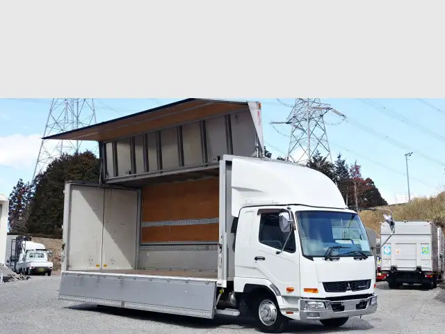 三菱 ファイター 中型/増トン ウイング パワーゲート エアサス の中古トラック【車両No.183367】