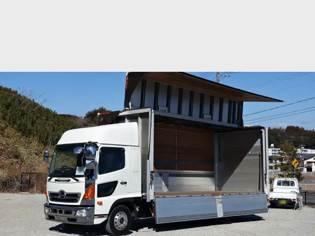日野 レンジャー 中型/増トン ウイング パワーゲート エアサス｜画像1
