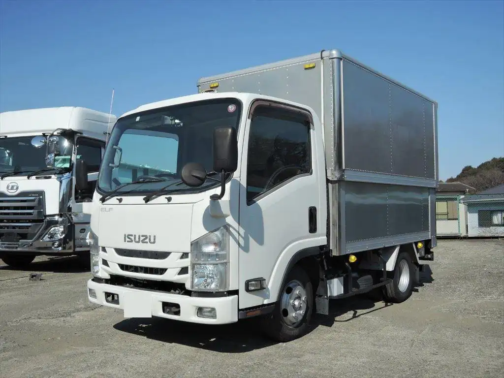いすゞ エルフ 小型 アルミバン リンボー TRG-NLR85ANの中古トラック画像1