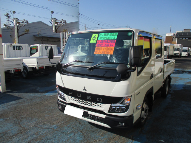 三菱 キャンター 小型 平ボディ Wキャブ(ダブルキャブ) 2RG-FBA20｜画像1