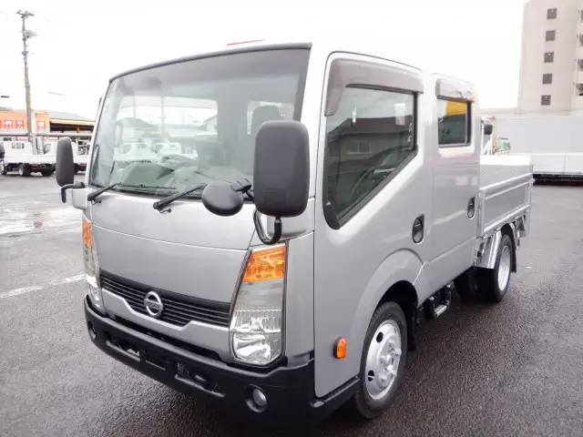 日産 アトラス 小型 平ボディ Wキャブ パワーゲートの中古トラック画像1