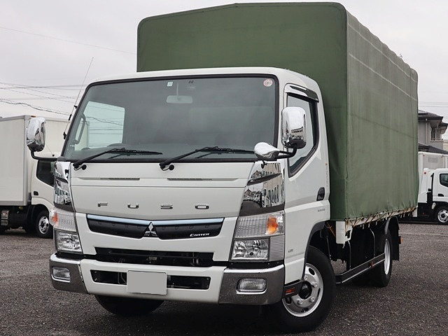 三菱 キャンター 小型 平ボディ ワイドロング