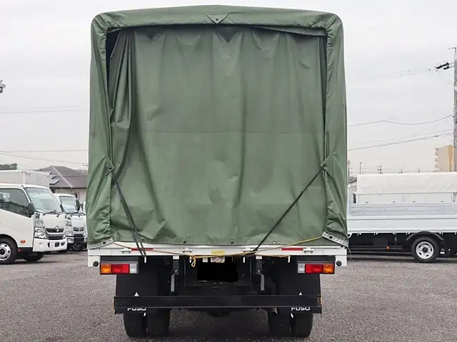 三菱 キャンター 小型 平ボディ 幌 TPG-FEB50の中古トラック画像5