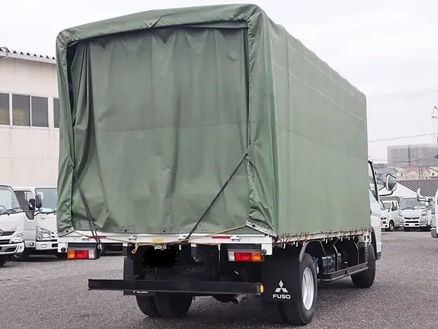 三菱 キャンター 小型 平ボディ 幌 TPG-FEB50の中古トラック画像4