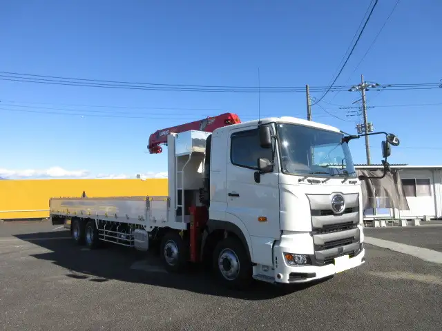 日野 プロフィア 大型 クレーン付 アルミブロック エアサスの中古トラック画像2