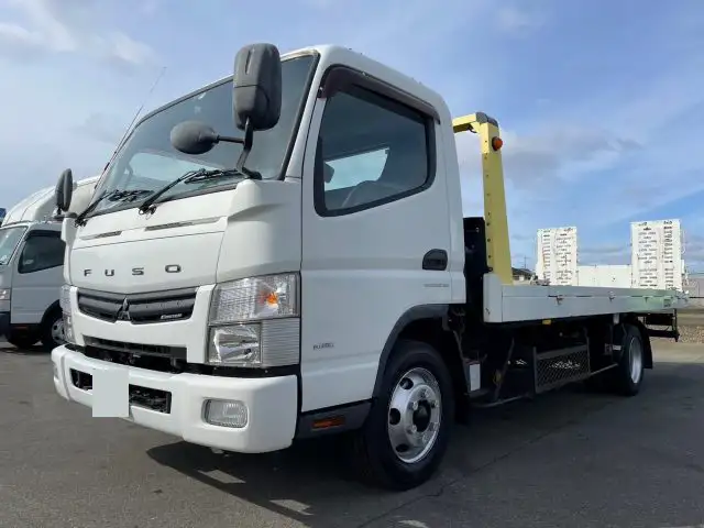 三菱 キャンター 小型 車両重機運搬 ラジコン ウインチ｜画像1