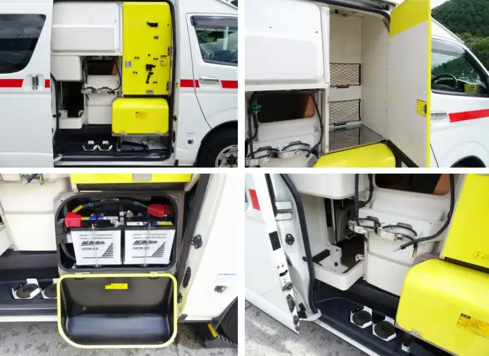 トヨタ ハイエース 小型 特殊車両 CBF-TRH226S H23の中古トラック画像10