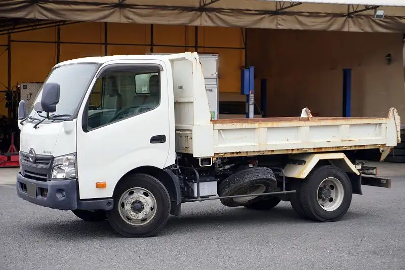 日野 デュトロ 小型 ダンプ ローダー 強化の中古トラック画像1