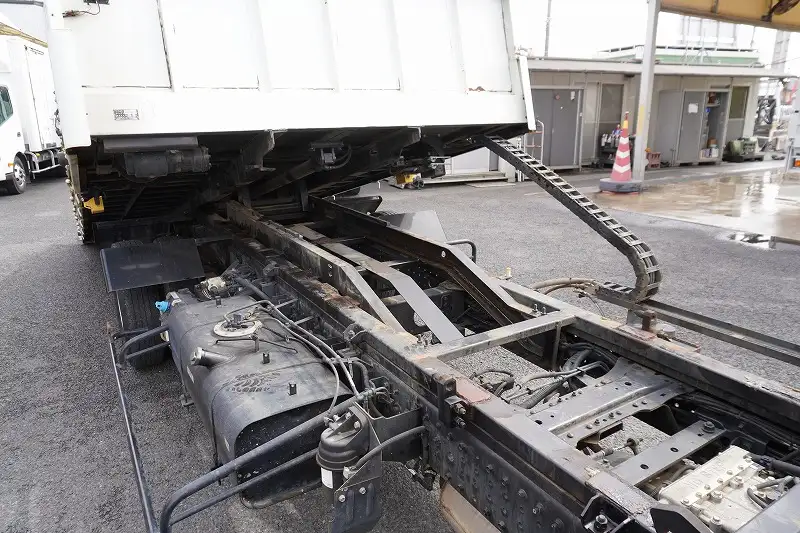 三菱 キャンター 小型 車両重機運搬 ラジコン ウインチの中古トラック画像15