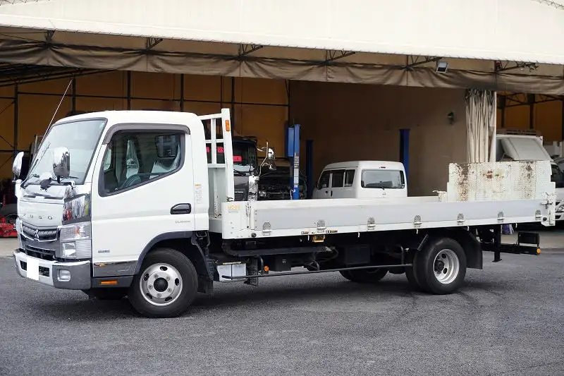 三菱 キャンター 小型 車両重機運搬 ラジコン ウインチの中古トラック画像1
