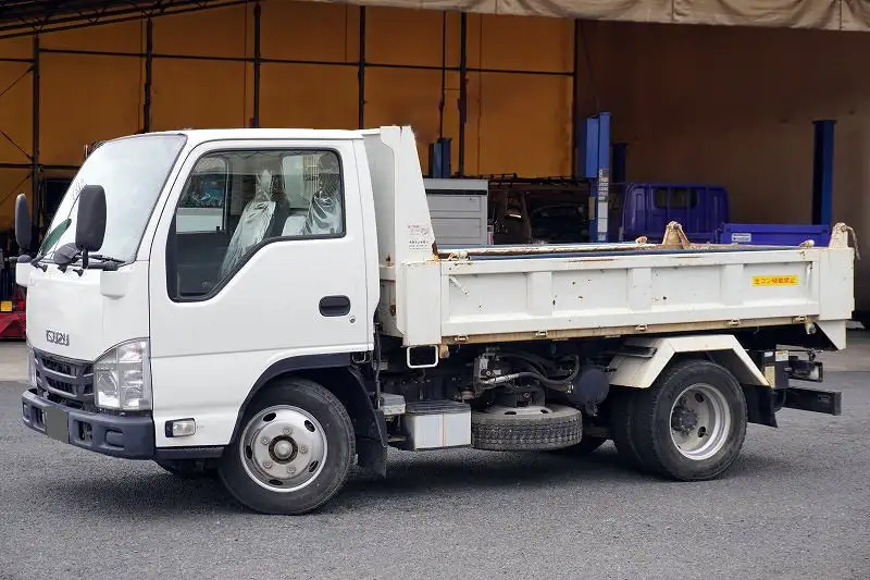 いすゞ エルフ 小型 ダンプ ローダー 強化 の中古トラック【車両No.183620】