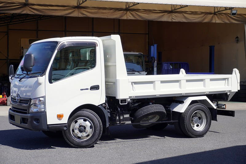 日野 デュトロ 小型 ダンプ ワイドセミ TKG-XZU700X