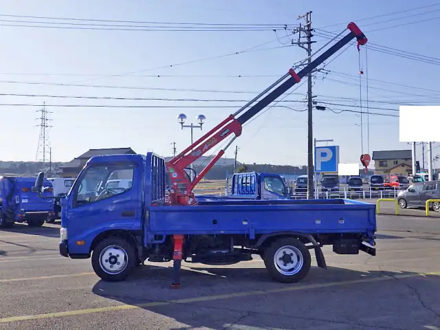 トヨタ トヨエース 小型 クレーン付 横置簡易クレーン 床鉄板の中古トラック画像5