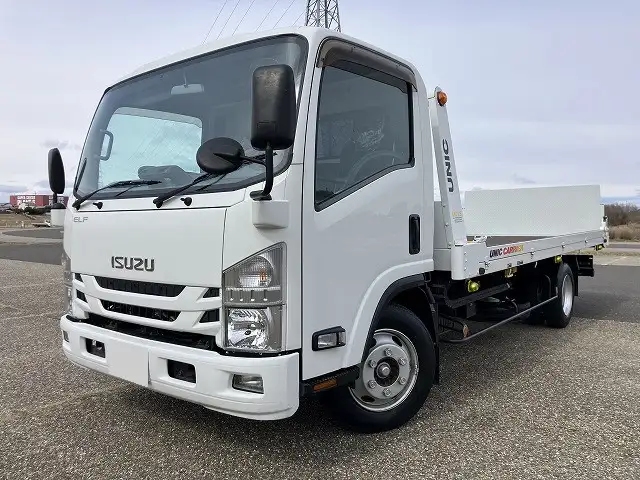 いすゞ エルフ 小型 車両重機運搬 ラジコン ウインチの中古トラック画像1