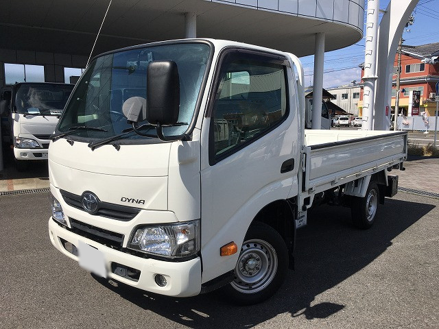 トヨタ ダイナ 小型 平ボディ セミロング ABF-TRY230