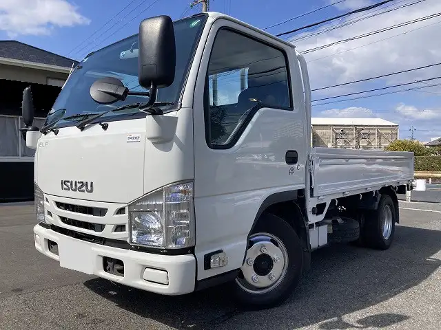 いすゞ エルフ 小型 平ボディ TPG-NJR85A H30の中古トラック画像1