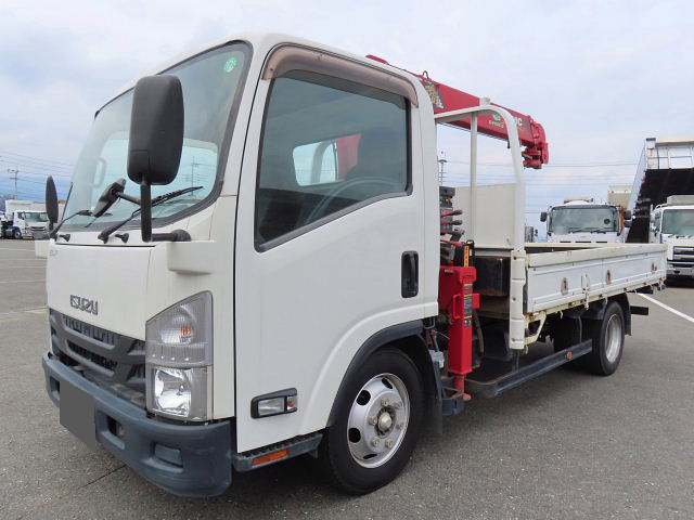 いすゞ エルフ 小型 クレーン付 4段 ラジコン｜画像1