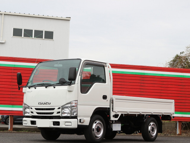 いすゞ エルフ 小型 平ボディ 10尺 TRG-NHS85A