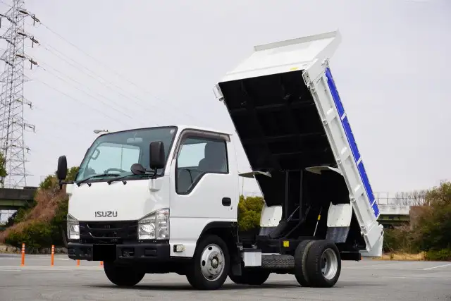 いすゞ エルフ 小型 ダンプ 強化 コボレーンの中古トラック画像1