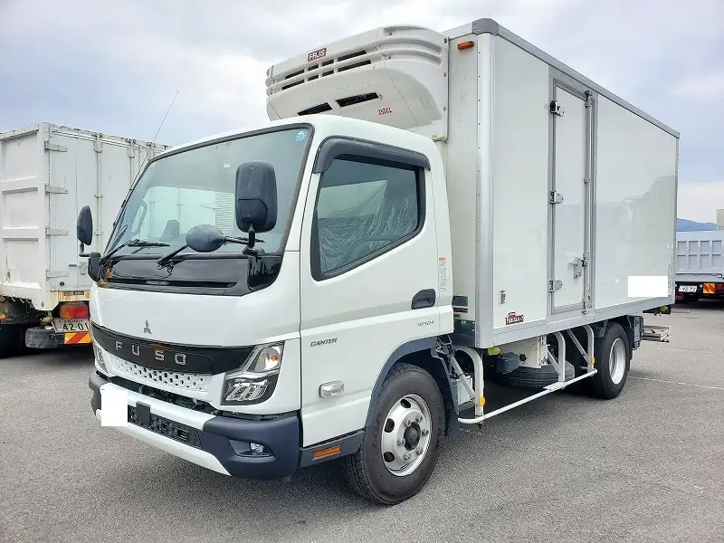 三菱 キャンター 小型 冷凍冷蔵 低温 パワーゲート｜画像1