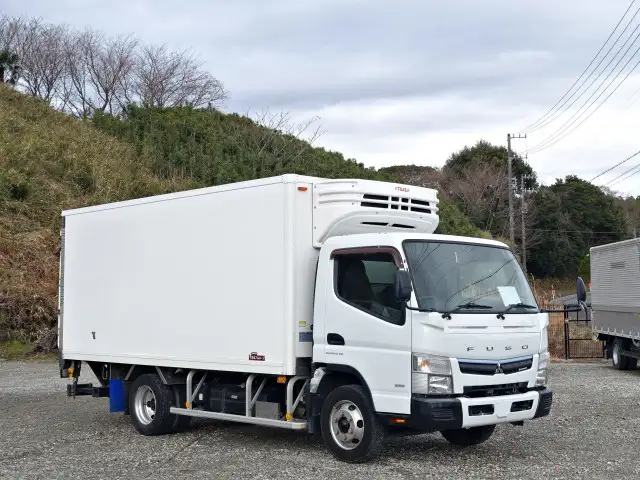 三菱 キャンター 小型 冷凍冷蔵 低温 パワーゲート｜画像1