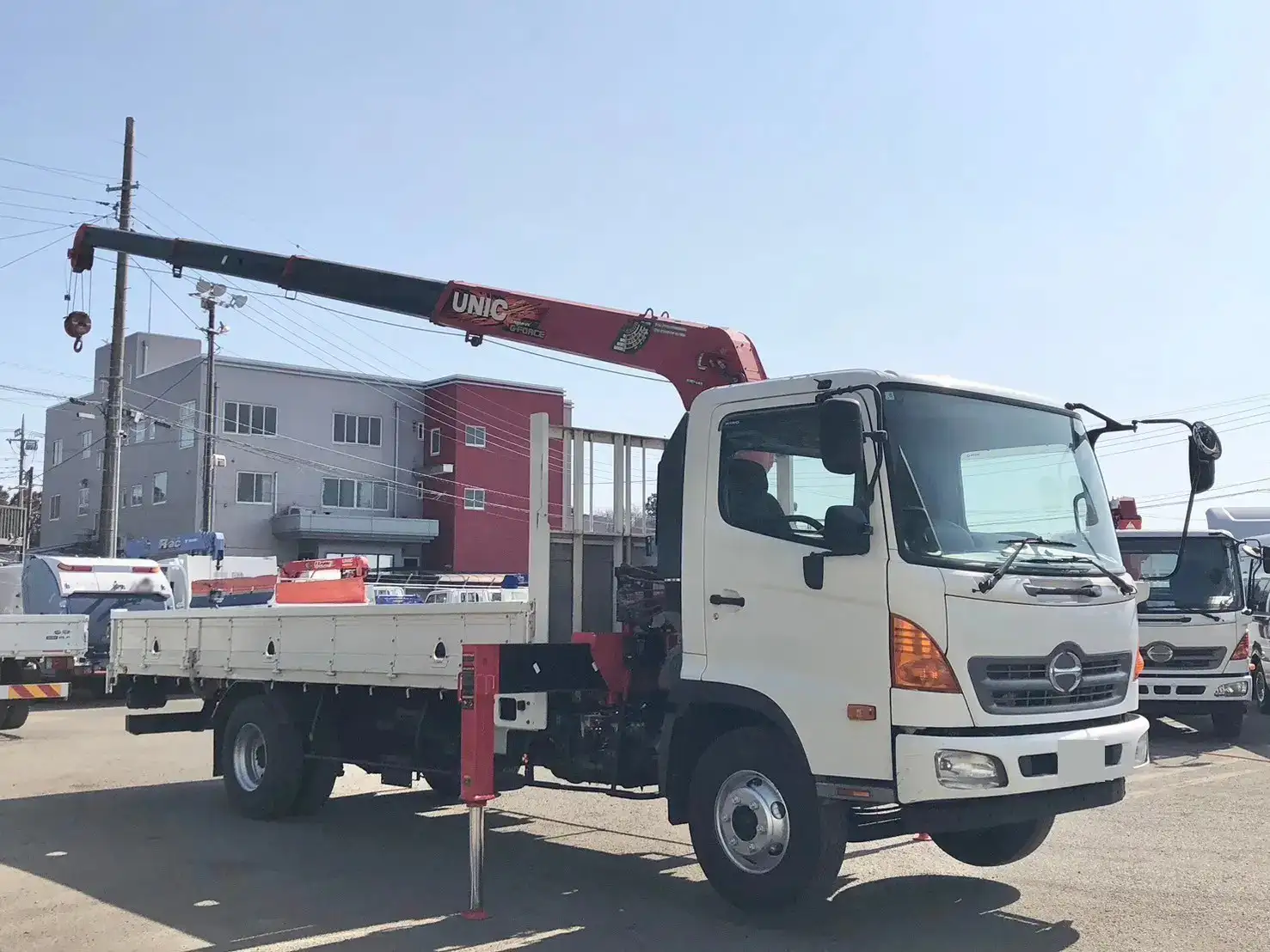 日野 レンジャー 中型/増トン クレーン付 4段 ラジコンの中古トラック画像2